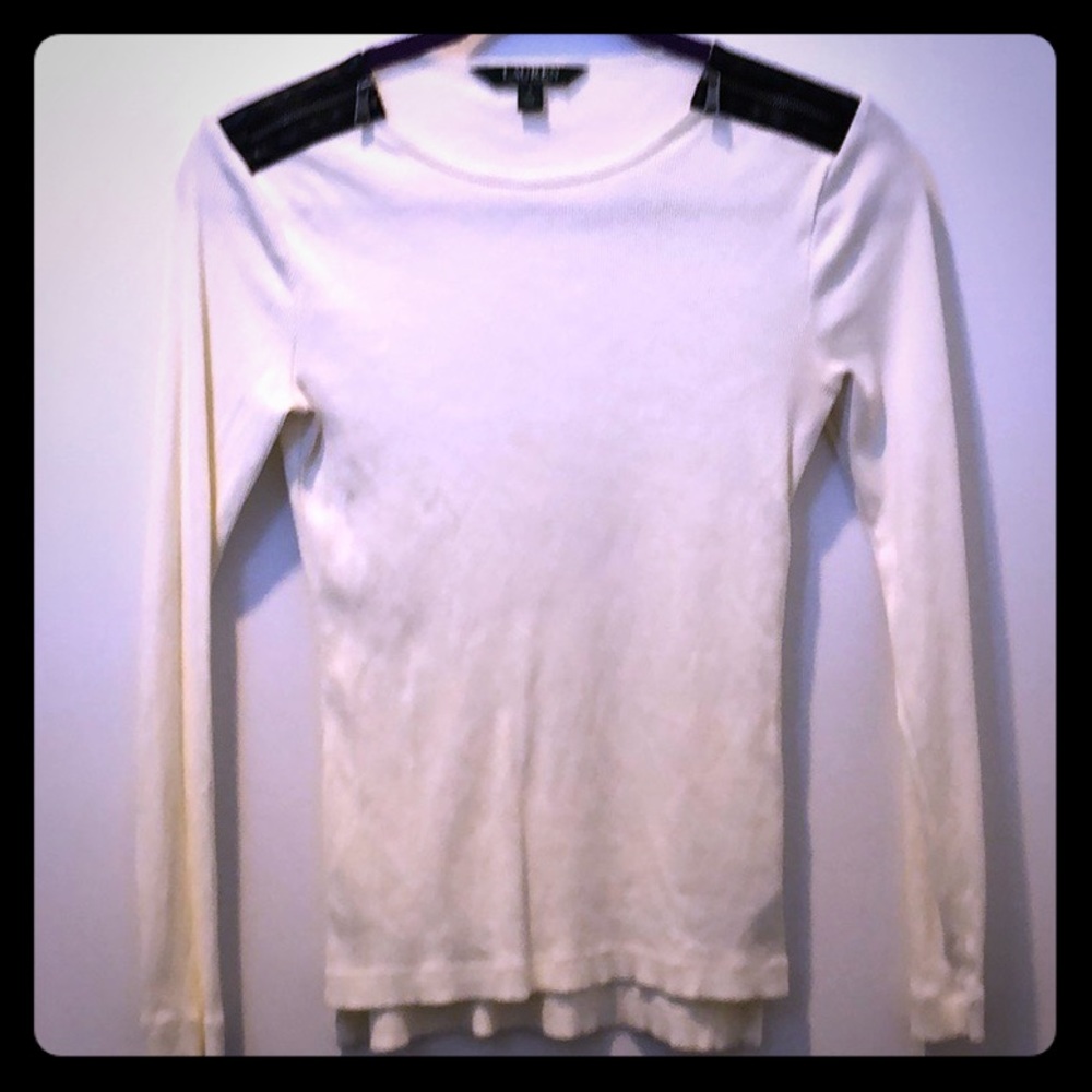 Lovely cream-colored top from Ralph Lauren
